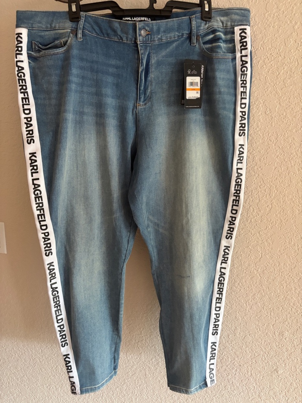 Karl Lagerfeld Paris Denim Jeans - Light Blue W24